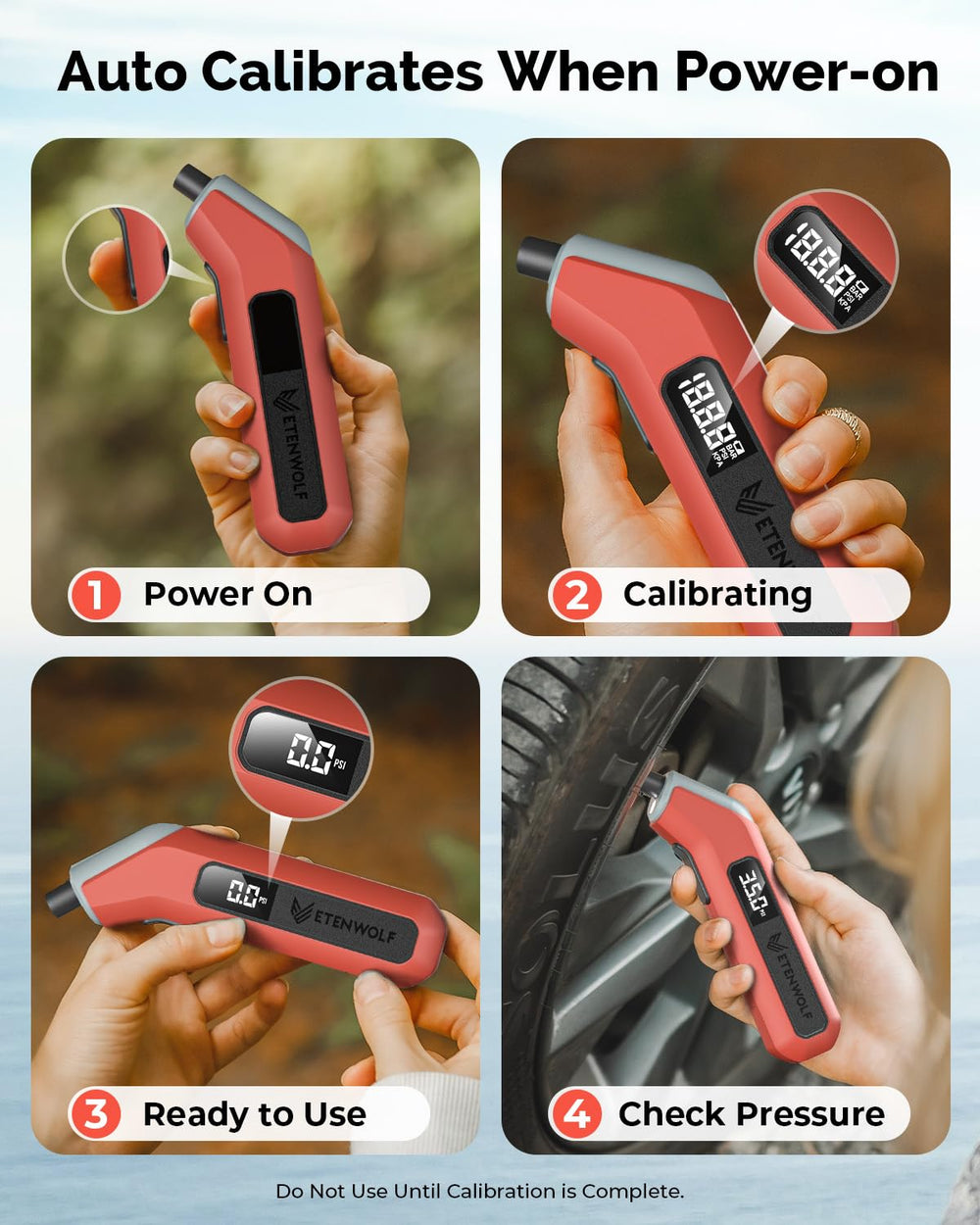 ETENWOLF compact, reliable gauge performs across a wide temperature range.