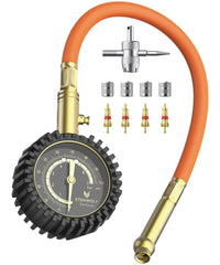 ETENWOLF Tire Pressure Gauge with glow dial for easy night reading