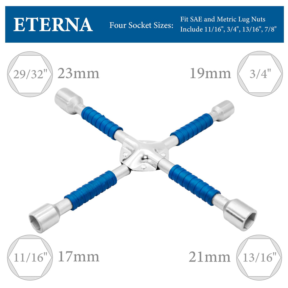 ETERNA X-design enables two-handed operation and higher torque