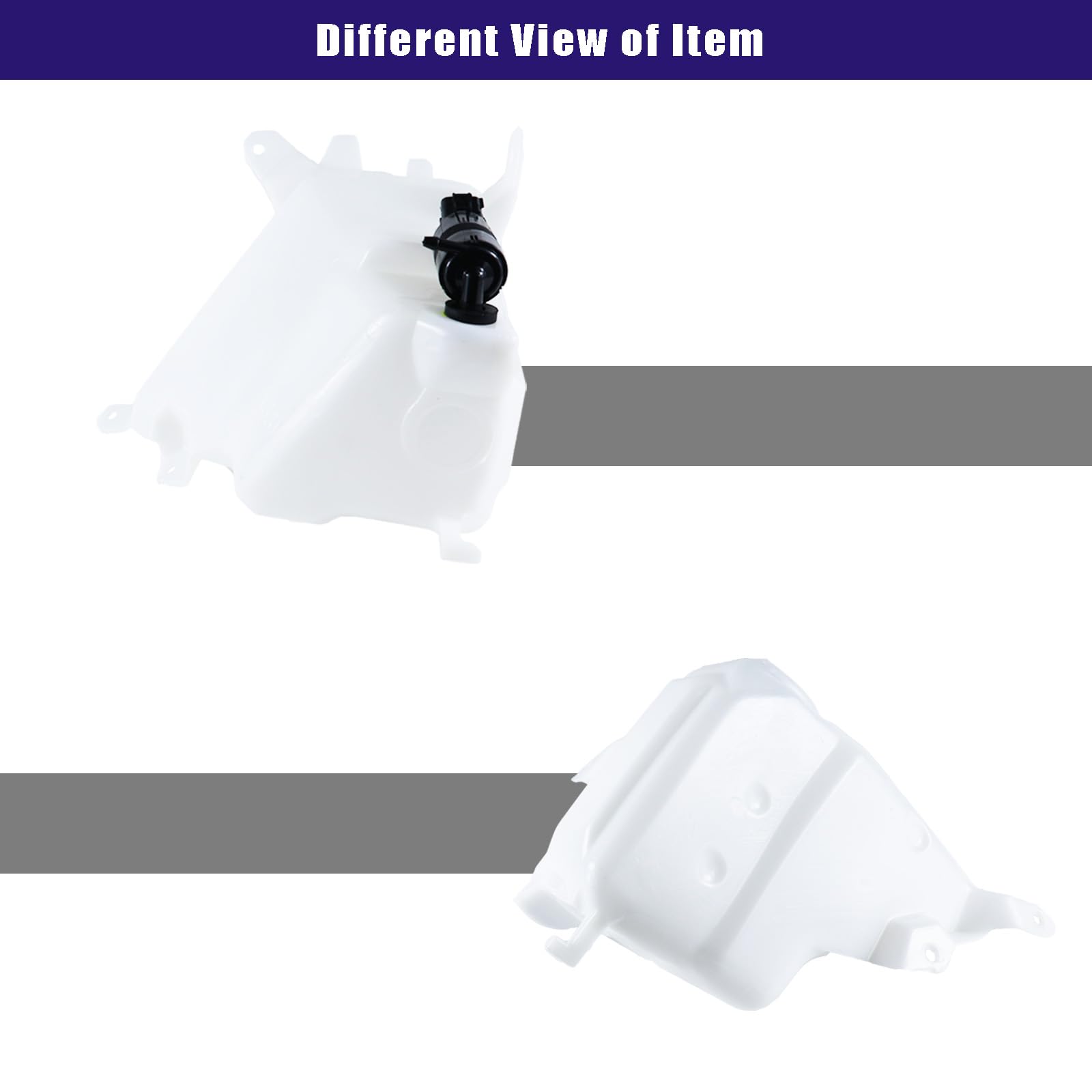 Eterpace reservoir without sensor hole bottom, simplifies fitment on compatible Tacoma models.
