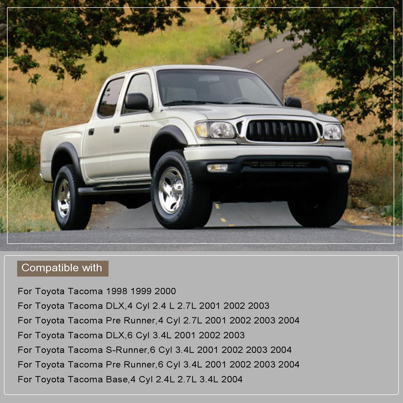 Eterpace reservoir fit for Toyota Tacoma 1998-2004 improves replacement accuracy.