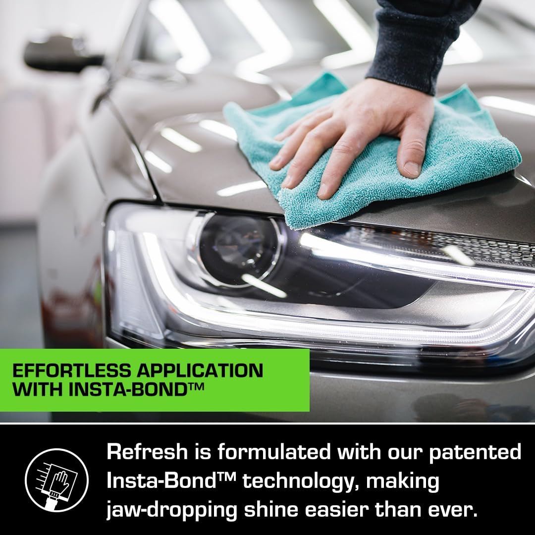 Ethos Ceramic Refresh detailing kit image shows complete car care solution