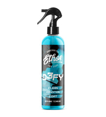 Ethos Defy 3-in-1 ceramic coating bottle for quick waterless wash and protection