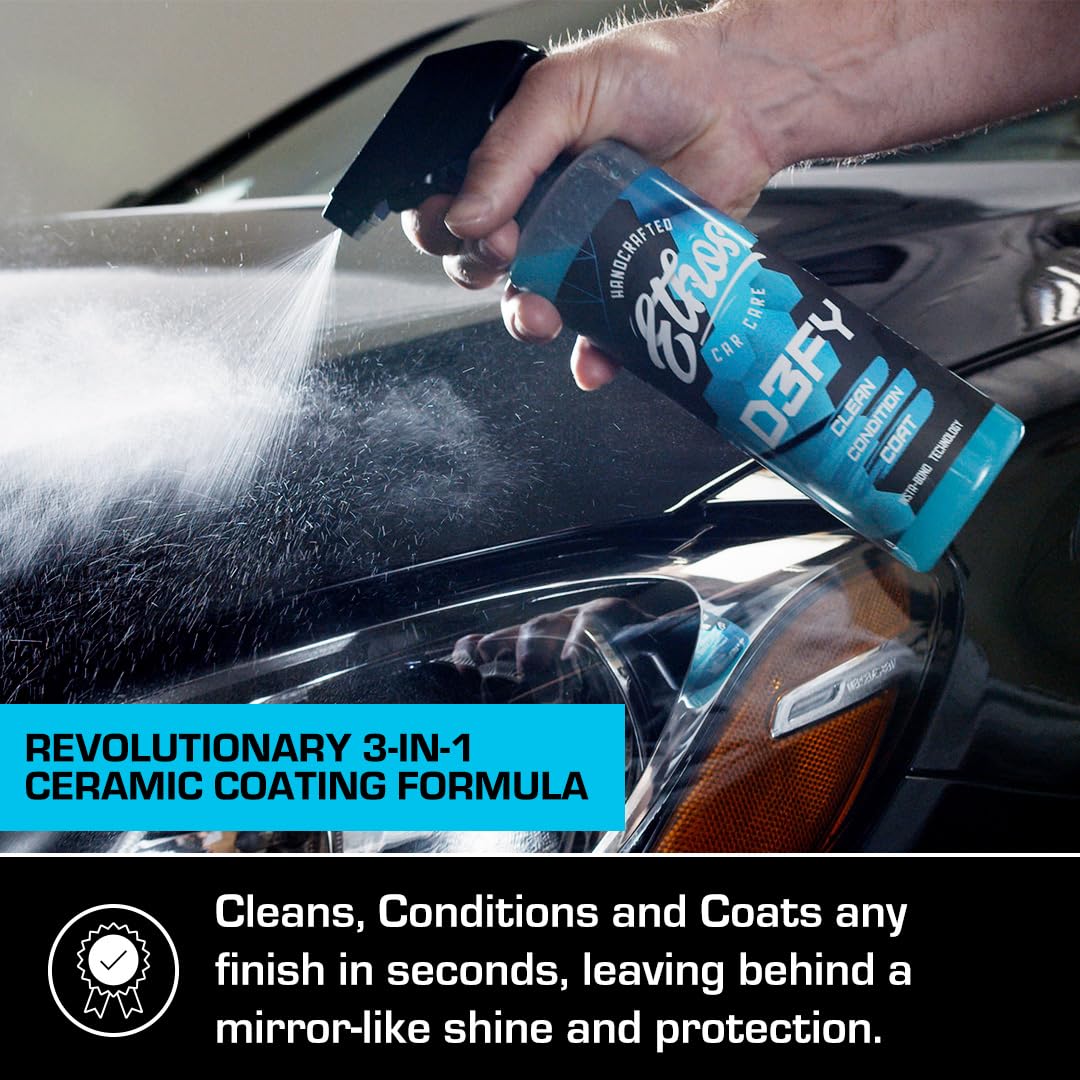 Ethos Defy Insta-Bond technology delivers a slick, hydrophobic finish