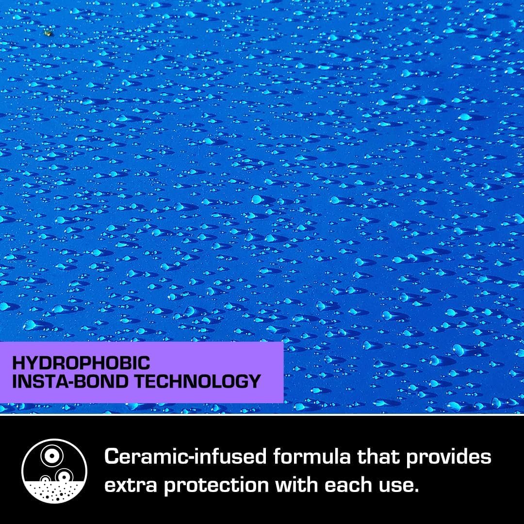 Ethos Finish Shine on wheels showing slick, protected surface.