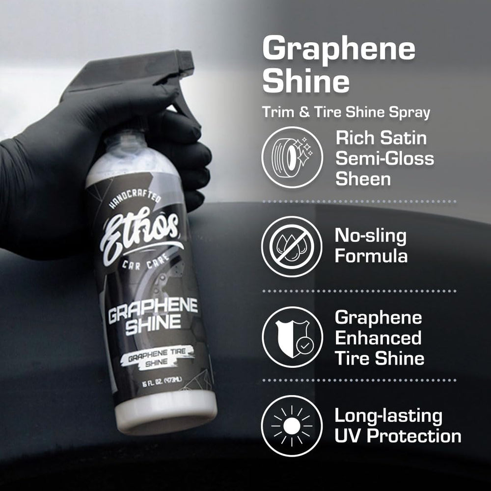 Ethos Graphene Shine spray nozzle enables easy, splash-free application