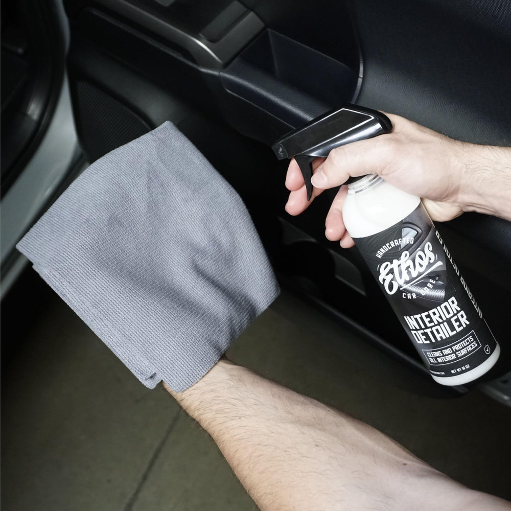 Ethos Interior Detailer satin finish with non-greasy touch