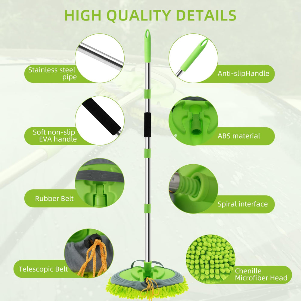 ETOUPA versatile cleaning kit for cars, trucks, RVs and homes