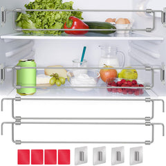 Eudaemiles adjustable rod extends 12.44 to 22.63 inches for RV fridge security.