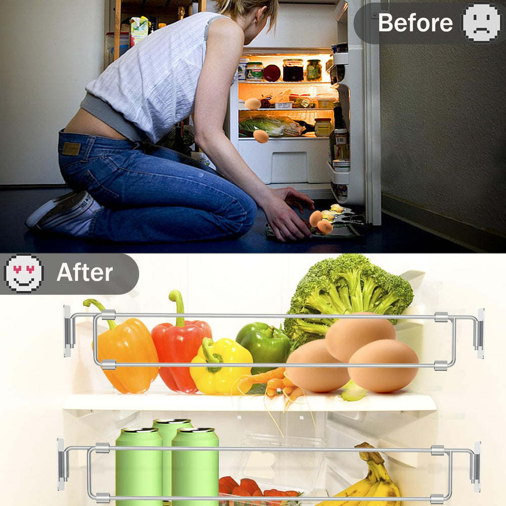 Eudaemiles RV fridge bars in stainless steel 304 resist rust and wear.