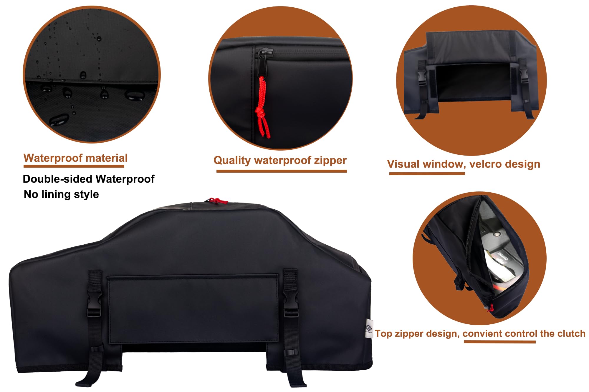Front view showing tool-free, one-person installation process