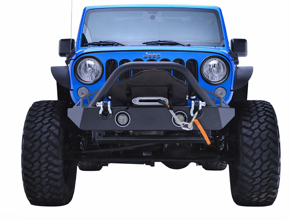 Compact size demonstrates a snug fit for 21.75 x 10.125 x 7 inch winches