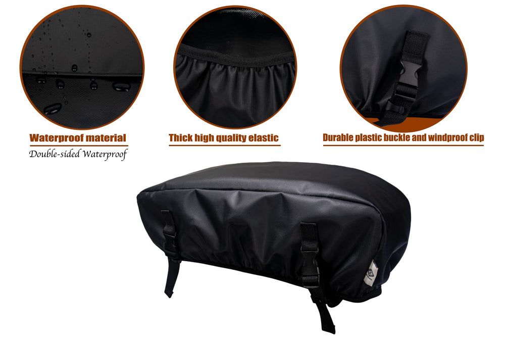Eudora winch cover sized 17x5.75x5.25 inches fits compact winches