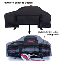 Eudora Winch Cover showcases UV-resistant material protecting from sun damage