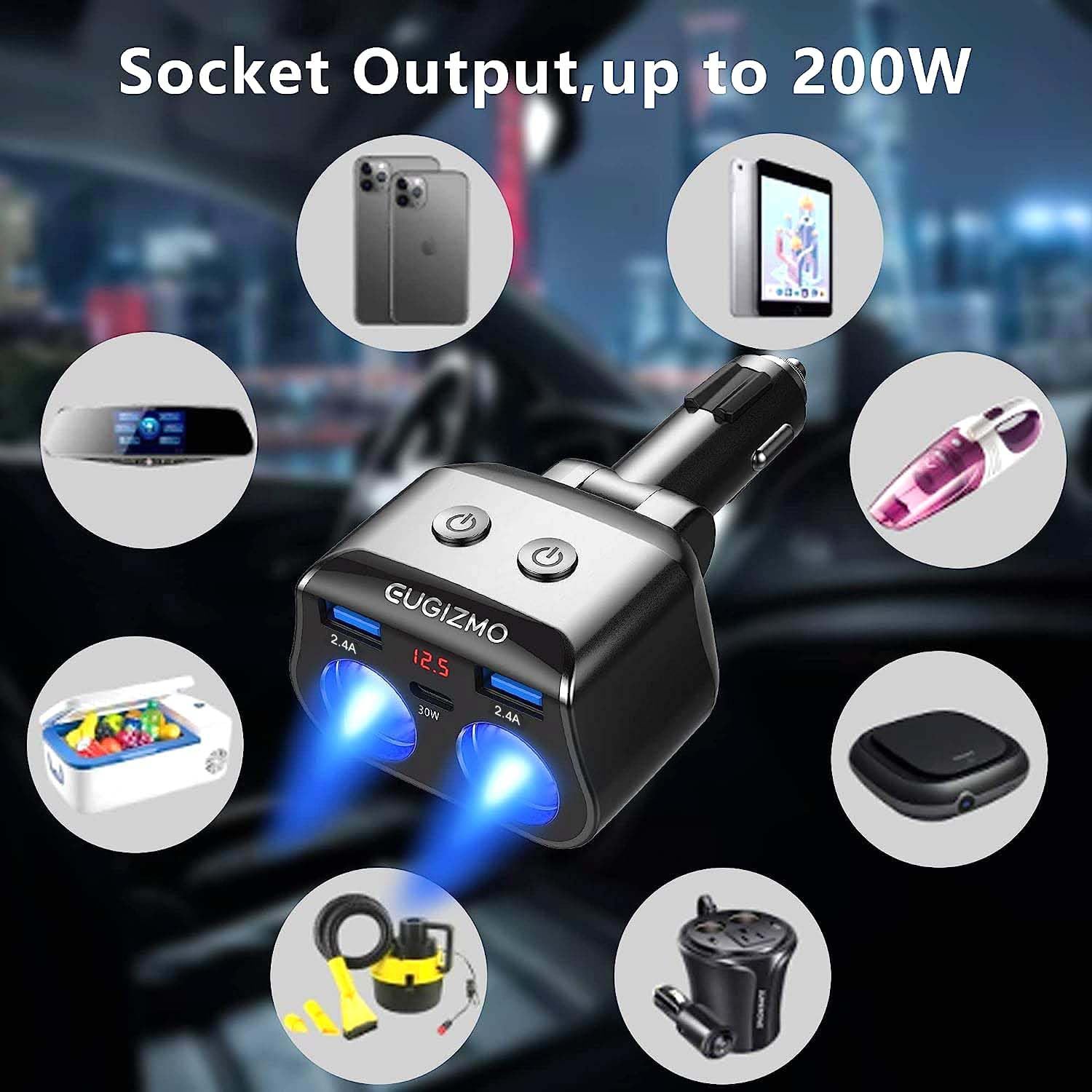 EUGIZMO independent switches reduce wear on sockets