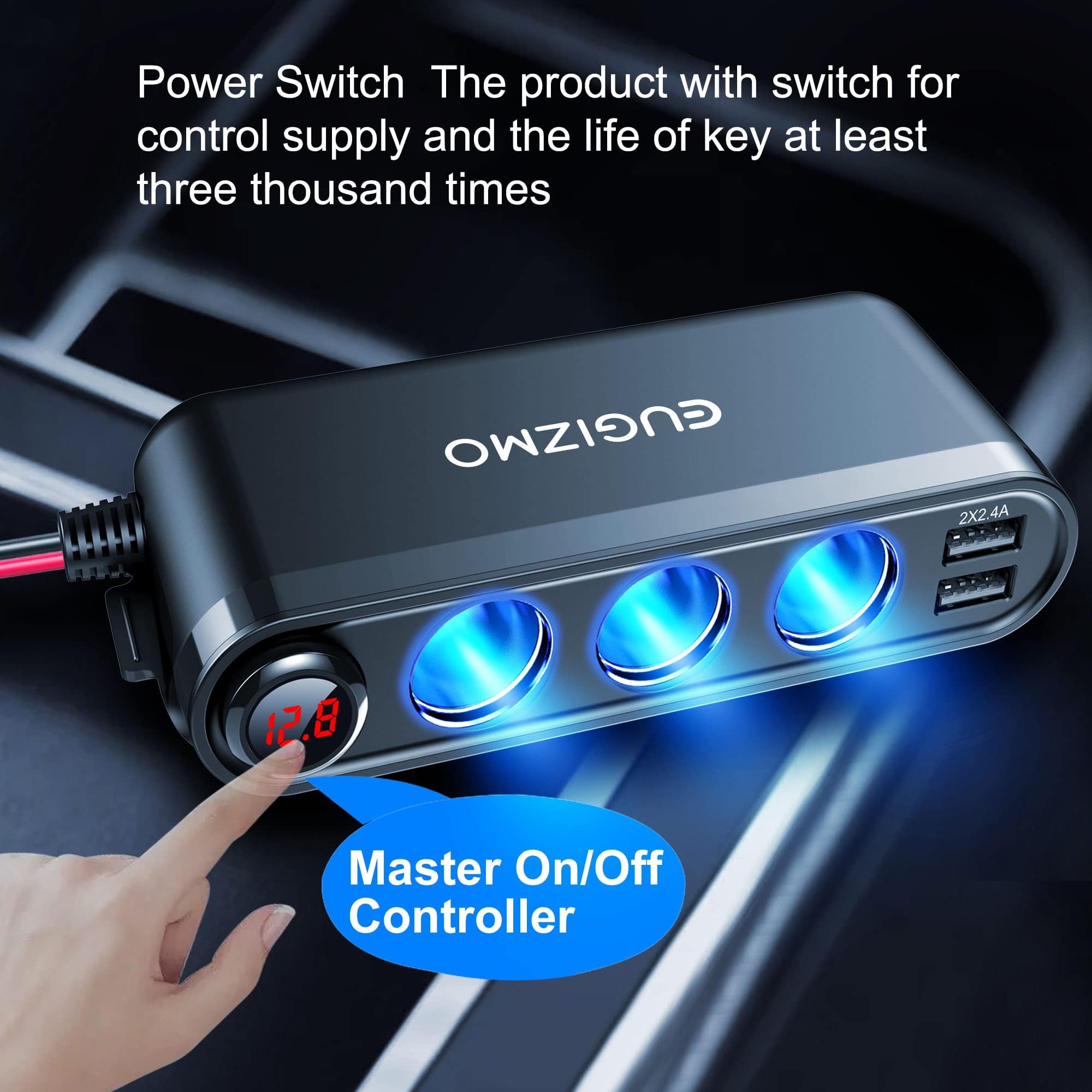 Eugizmo Master power switch lets you control all devices with one tap.