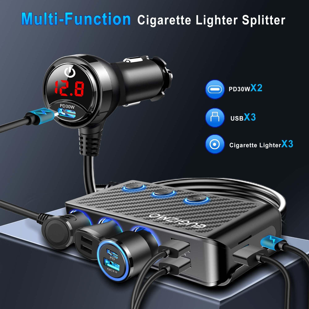 Eugizmo PD 30W Type-C port image offers fast charging for compatible devices.