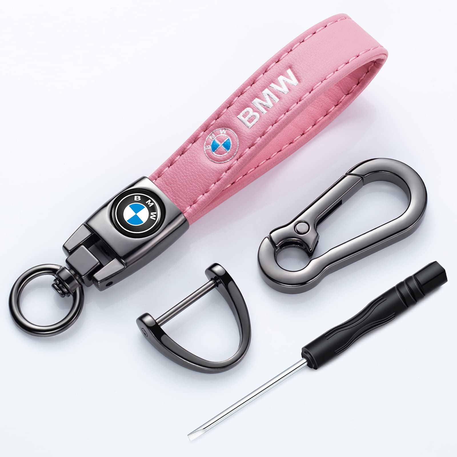 EULIX BMW series keychain in use on keys for everyday carry