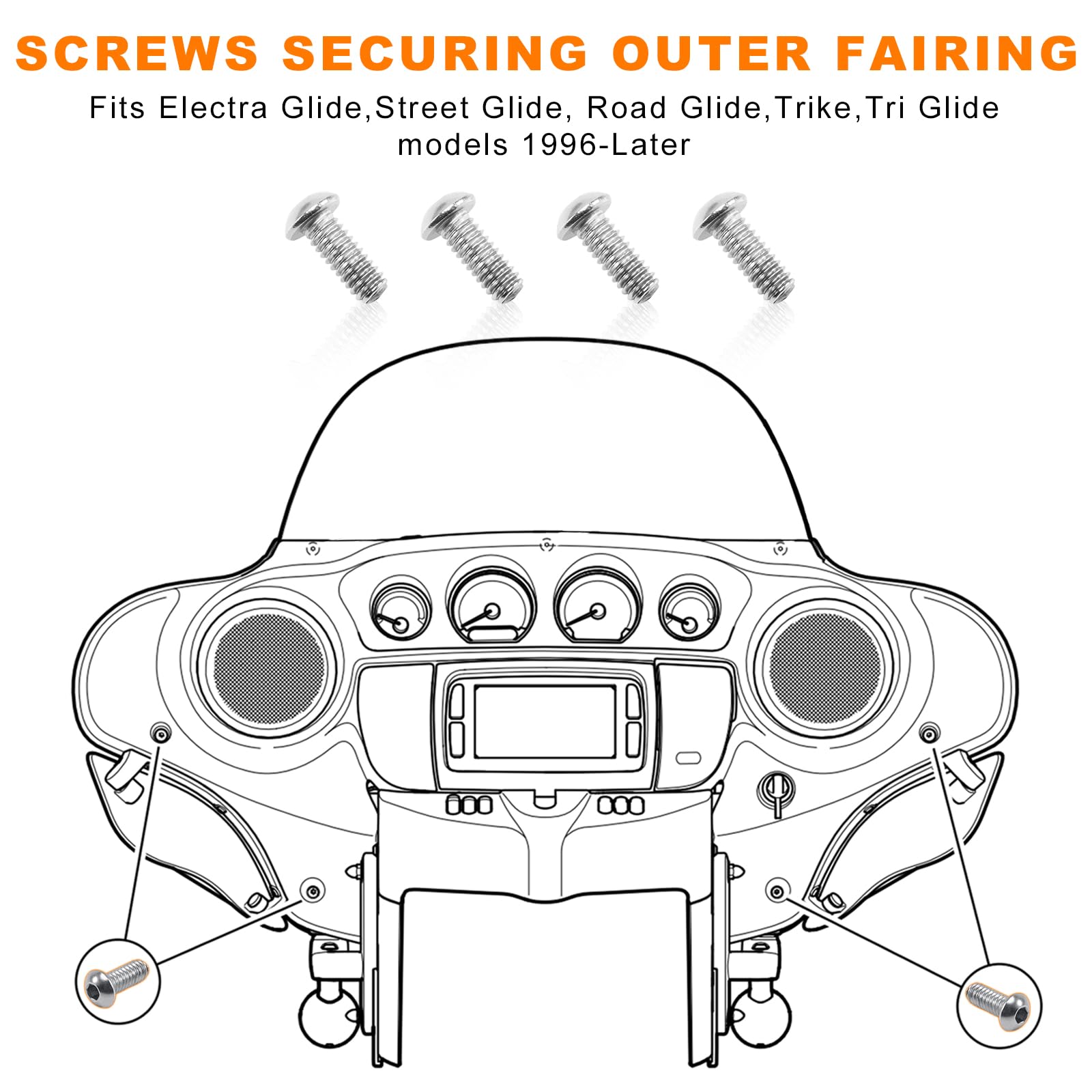 Eumti flat washers and hardware for precise fitment