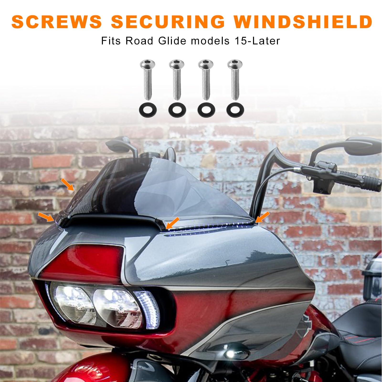 Eumti M6 6mm screws for secure batwing mounting