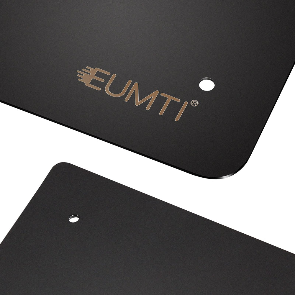 Eumti metal base plate packaged image highlights ready-to-install kit.