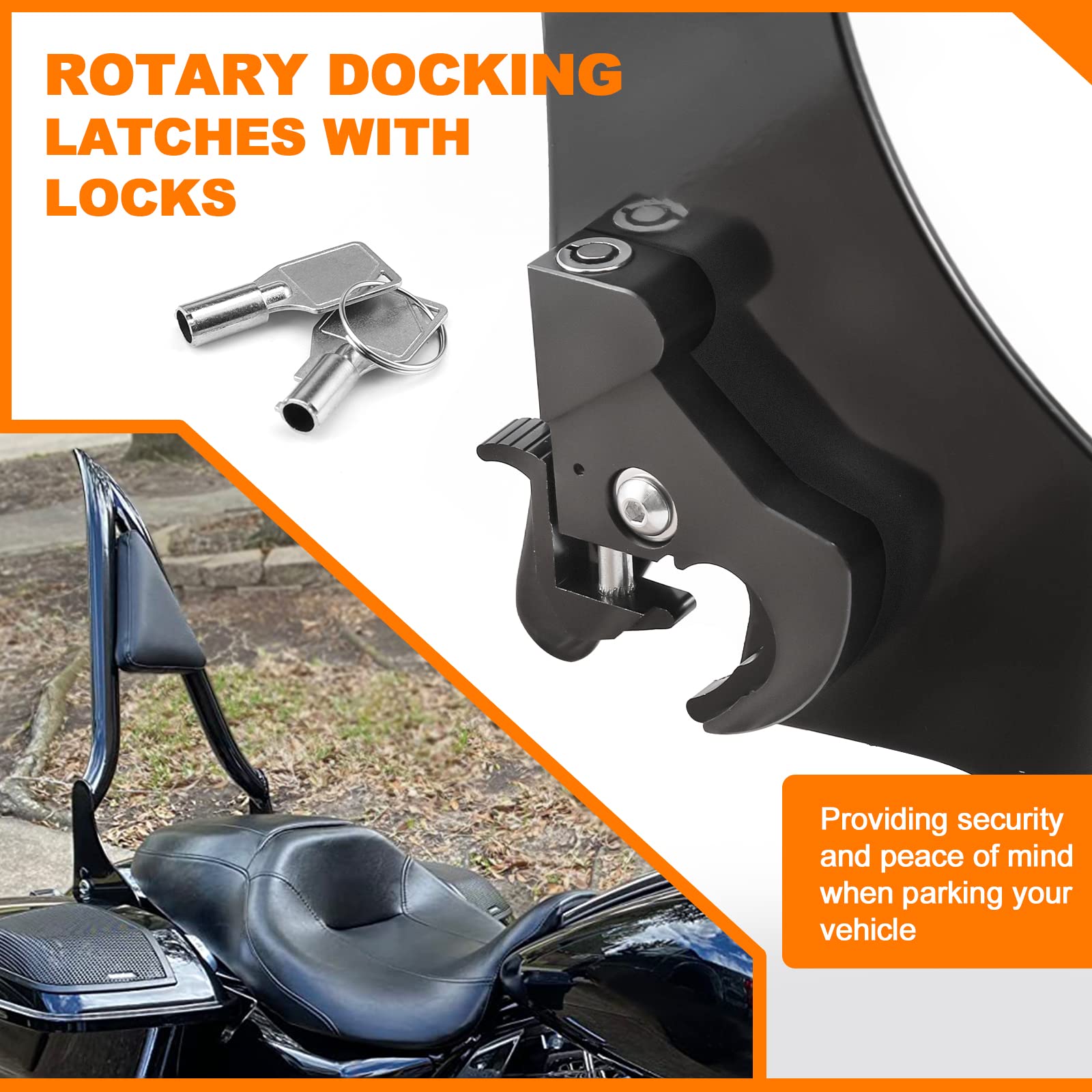 Eumti passenger backrest padding in PU leather provides water resistance and durable comfort.