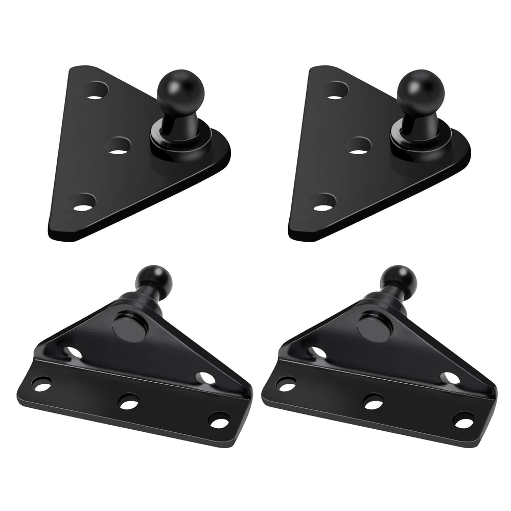 Euplokeer 10mm ball stud bracket for secure gas spring mounting