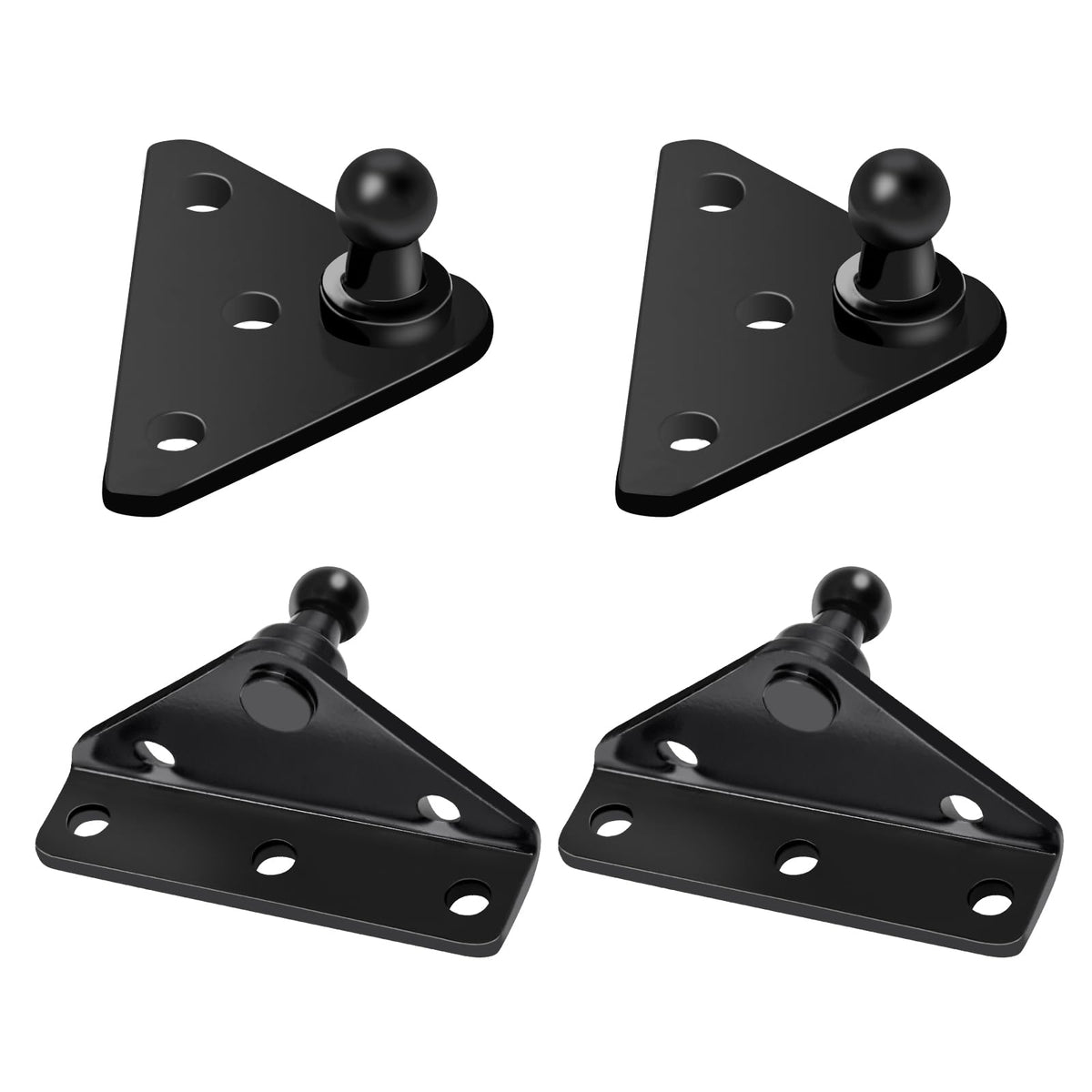 Euplokeer 10mm ball stud bracket for secure gas spring mounting