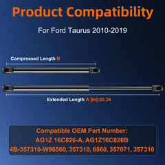 Euplokeer hood strut compatibility with OEM numbers for proper fit