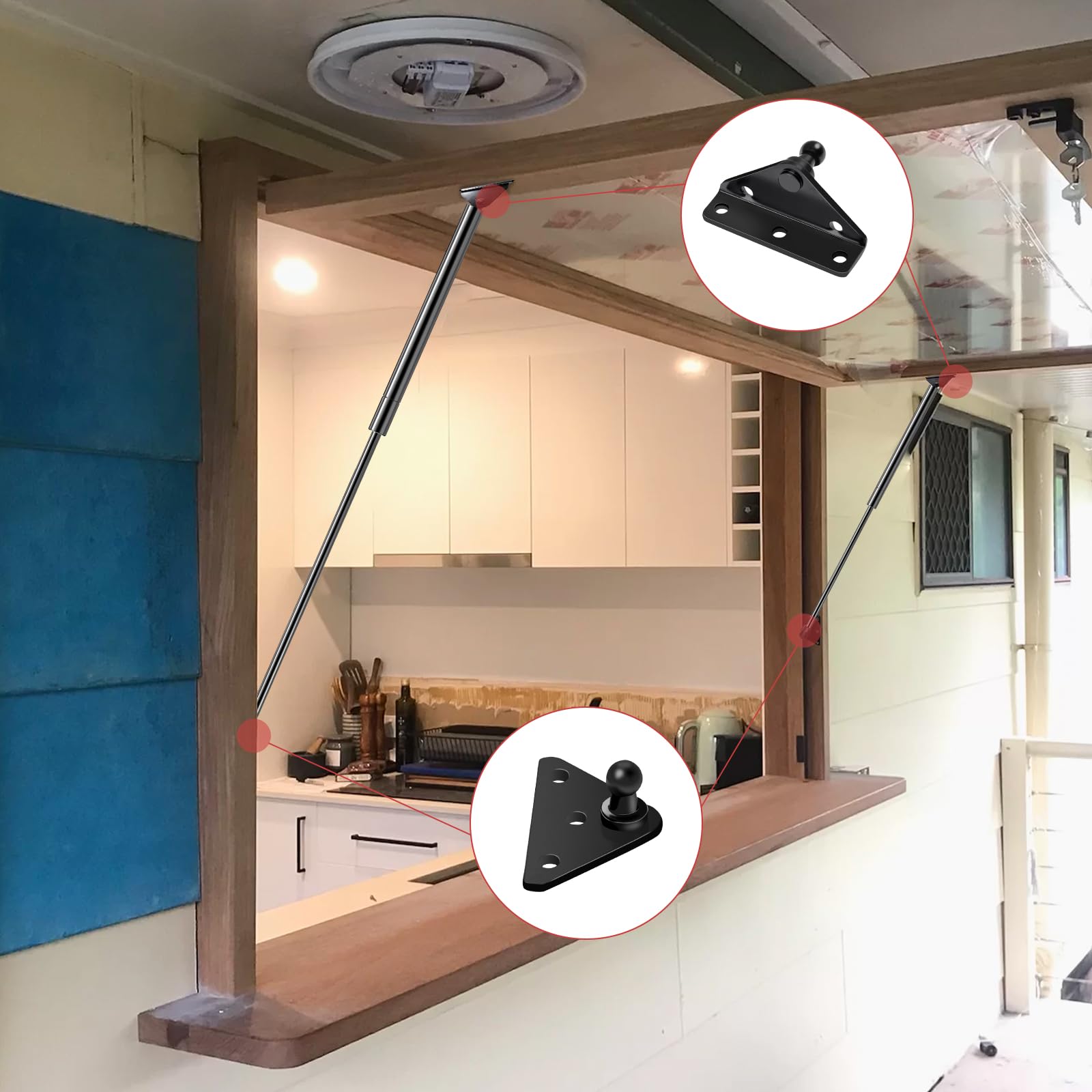 Euplokeer L-Type bracket ensures precise angle alignment for smooth operation
