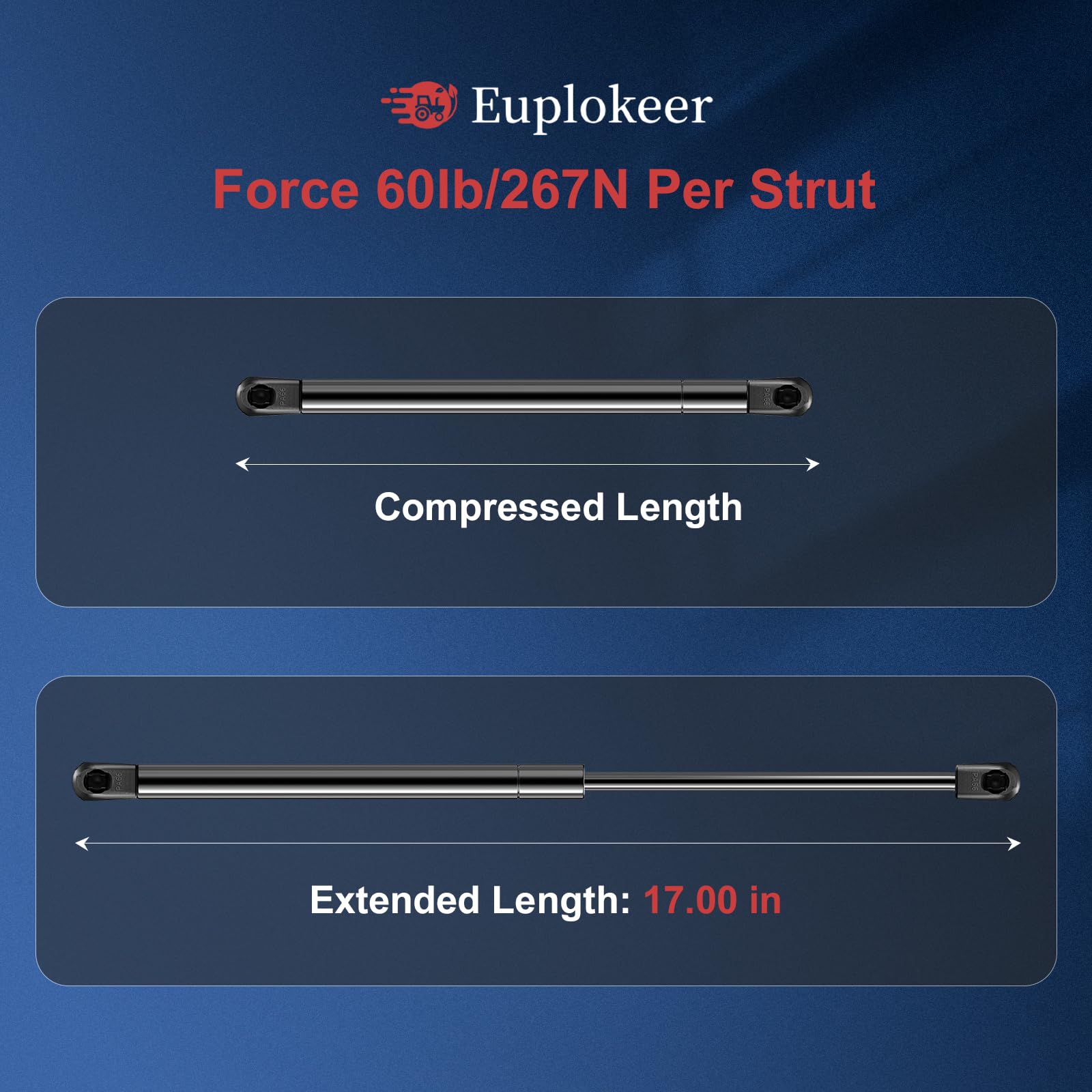 Euplokeer mounting bracket set shown for easy installation