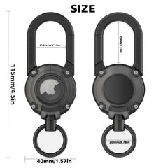 Eupterosaur AirTag protective case with 360° protection for the tracker.
