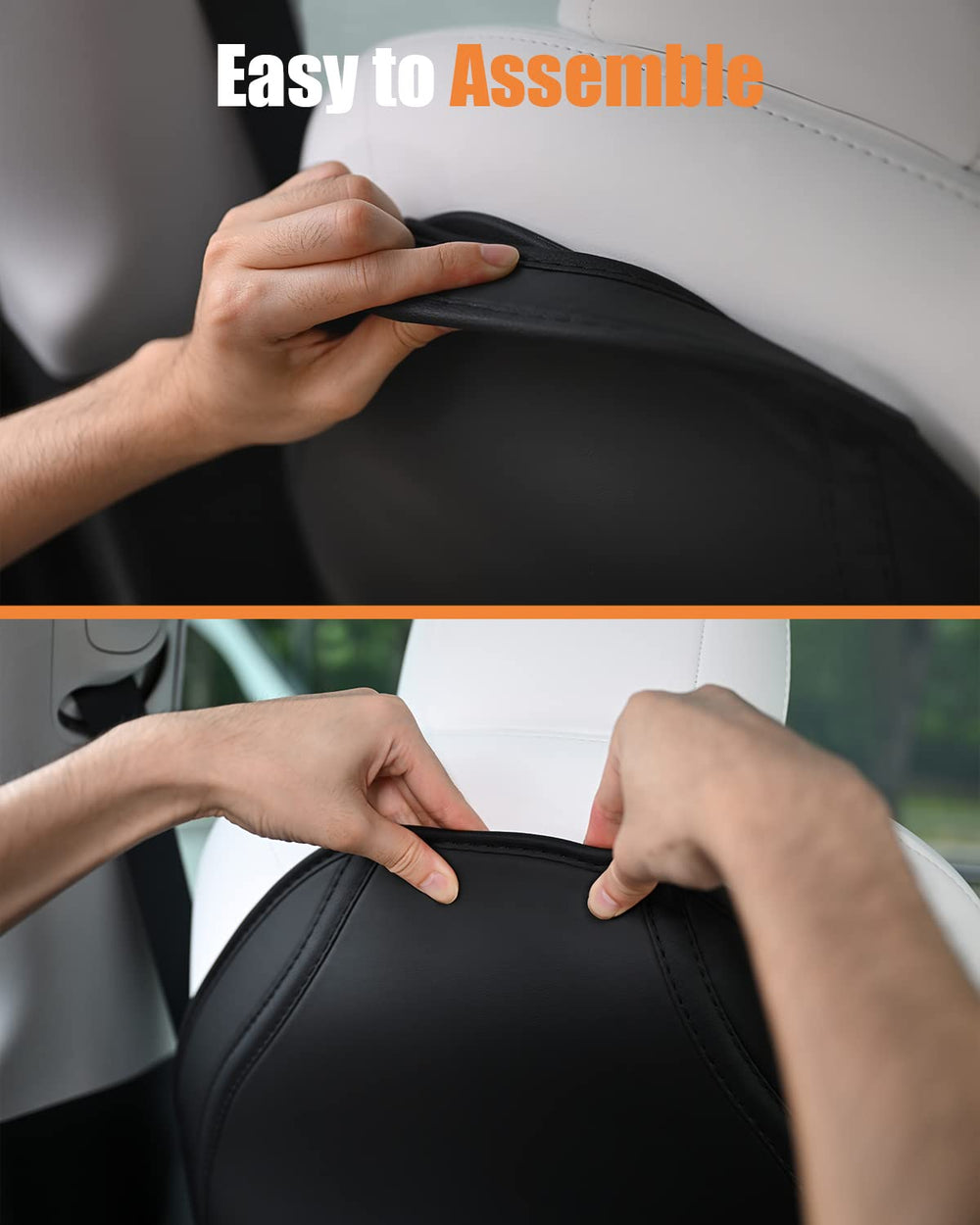 EVANDCAR tool-free installation takes minutes and avoids altering your interior.