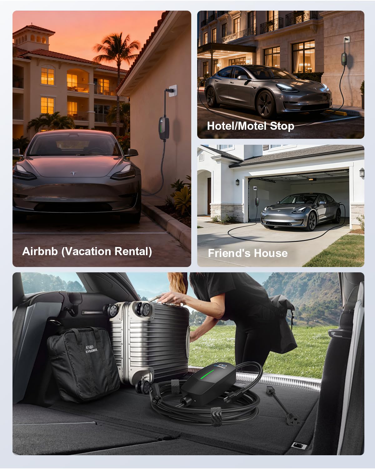 EVDANCE IP66 rated protection for safe charging