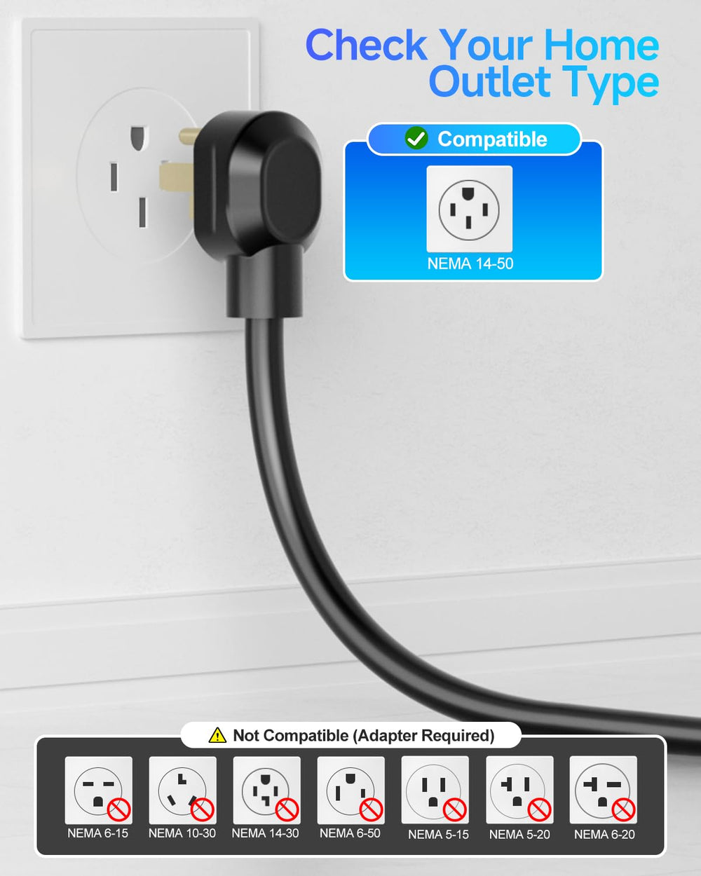 EVDANCE IP66 weatherproof charger for outdoor charging in rain or snow.