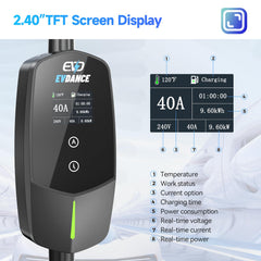 EVDANCE Level 2 EV Charger with J1772 compatibility supports most BEVs and PHEVs.