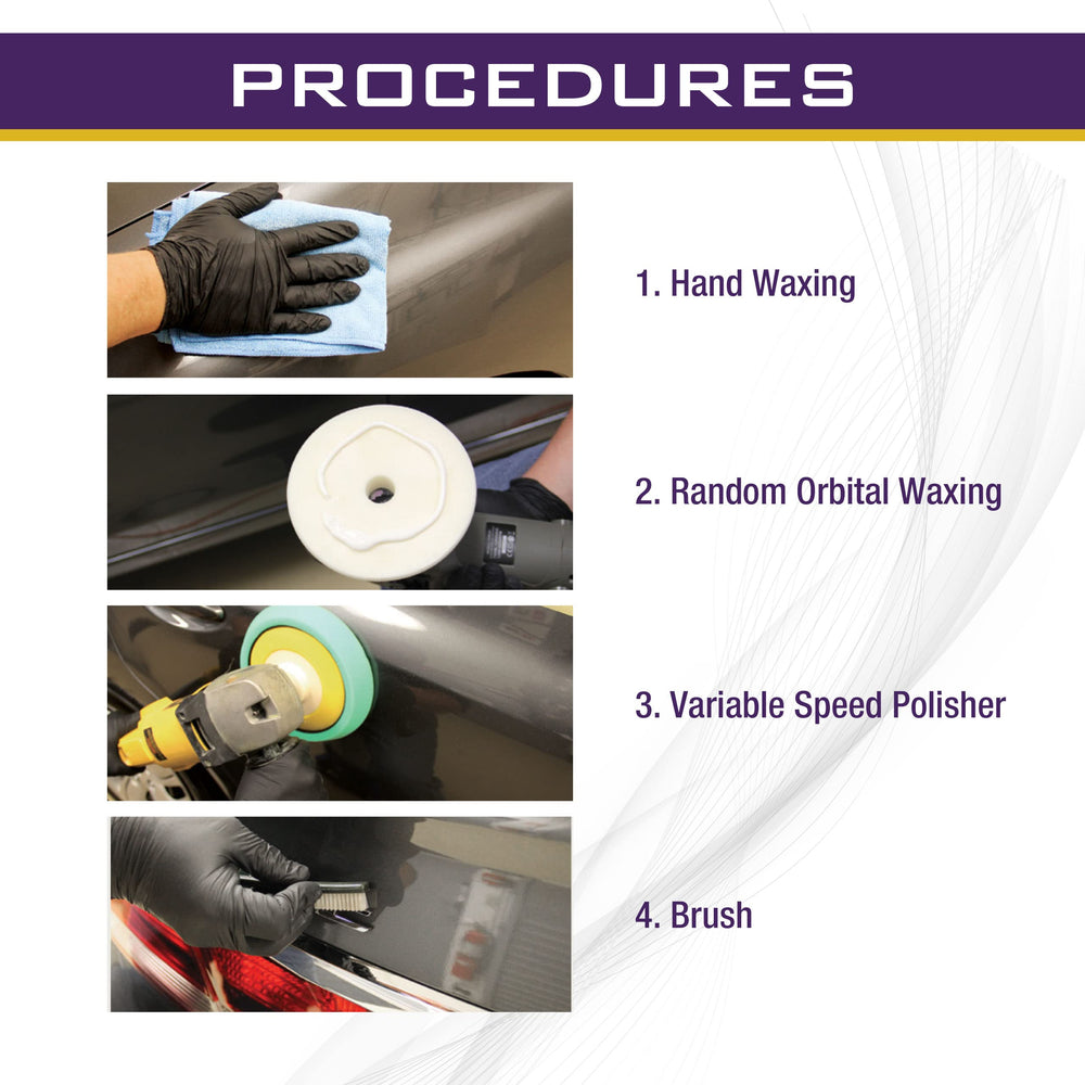 Evercoat Auto Magic Clay Magic on enamel surfaces reduces buildup and overspray.