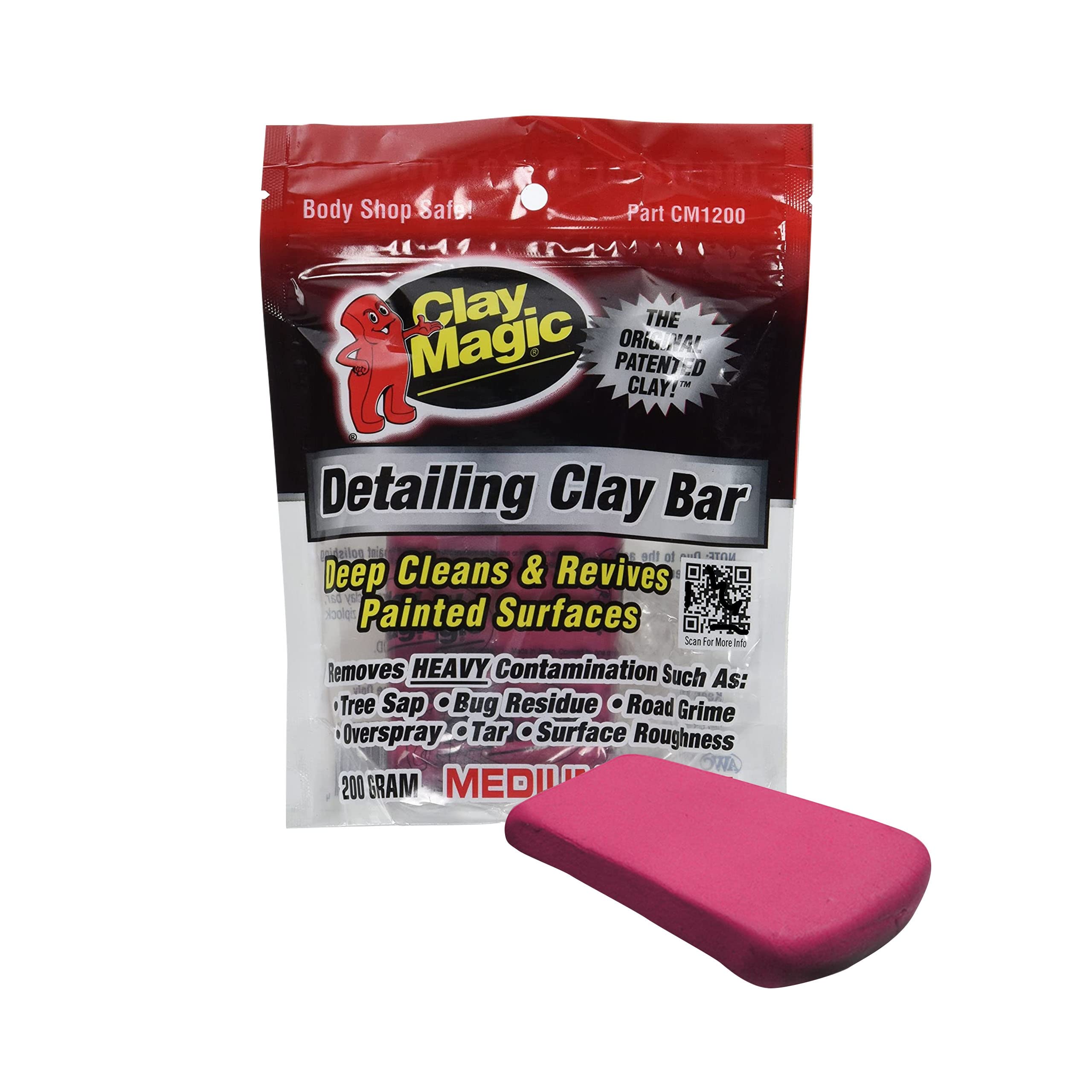 Evercoat Auto Magic Clay Magic on glass creates a glass-smooth finish and easier maintenance.