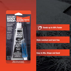 Evercoat Body Shop 105021 applying to a door ding for seamless finish