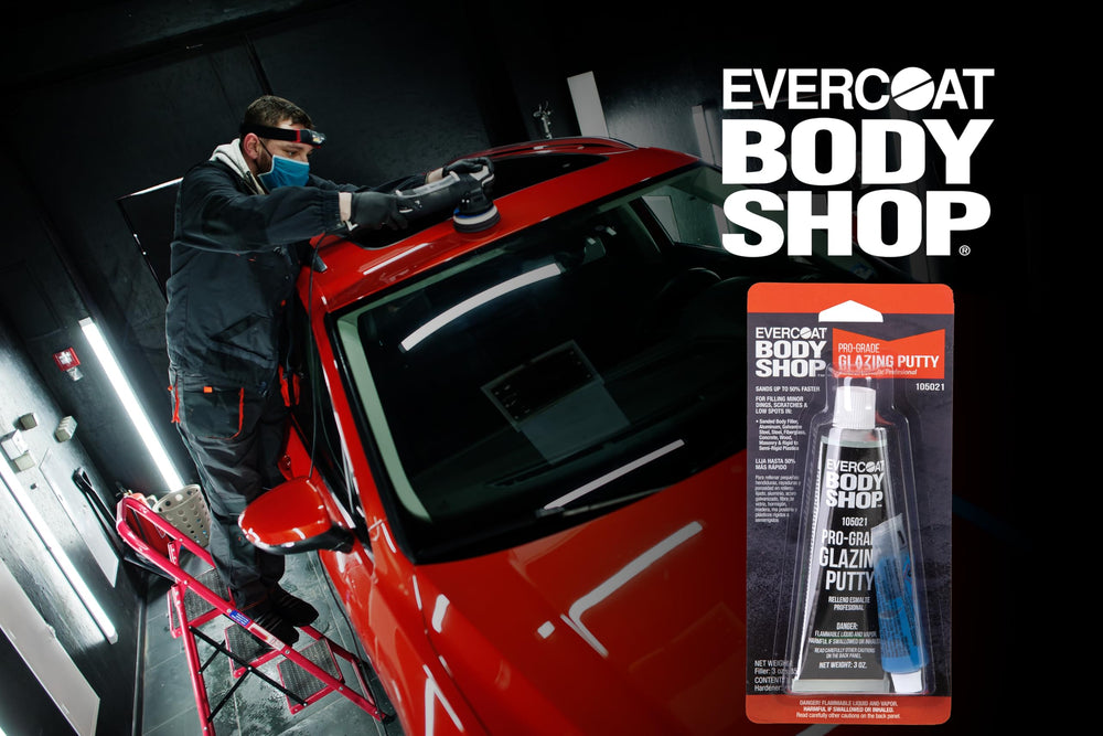 Evercoat Body Shop 105021 compatible with metal, fiberglass, wood surfaces