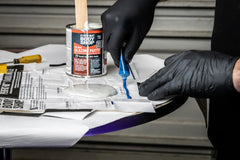 EVERCOAT Body Shop 105035 cream hardener included for precise, consistent mixing.