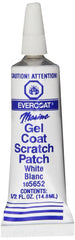 Evercoat gel coat scratch patch in white for quick surface repair on fiberglass.