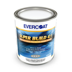 Evercoat Super Build 4:1 primer surfacer on aluminum for smooth sanding and durable adhesion.