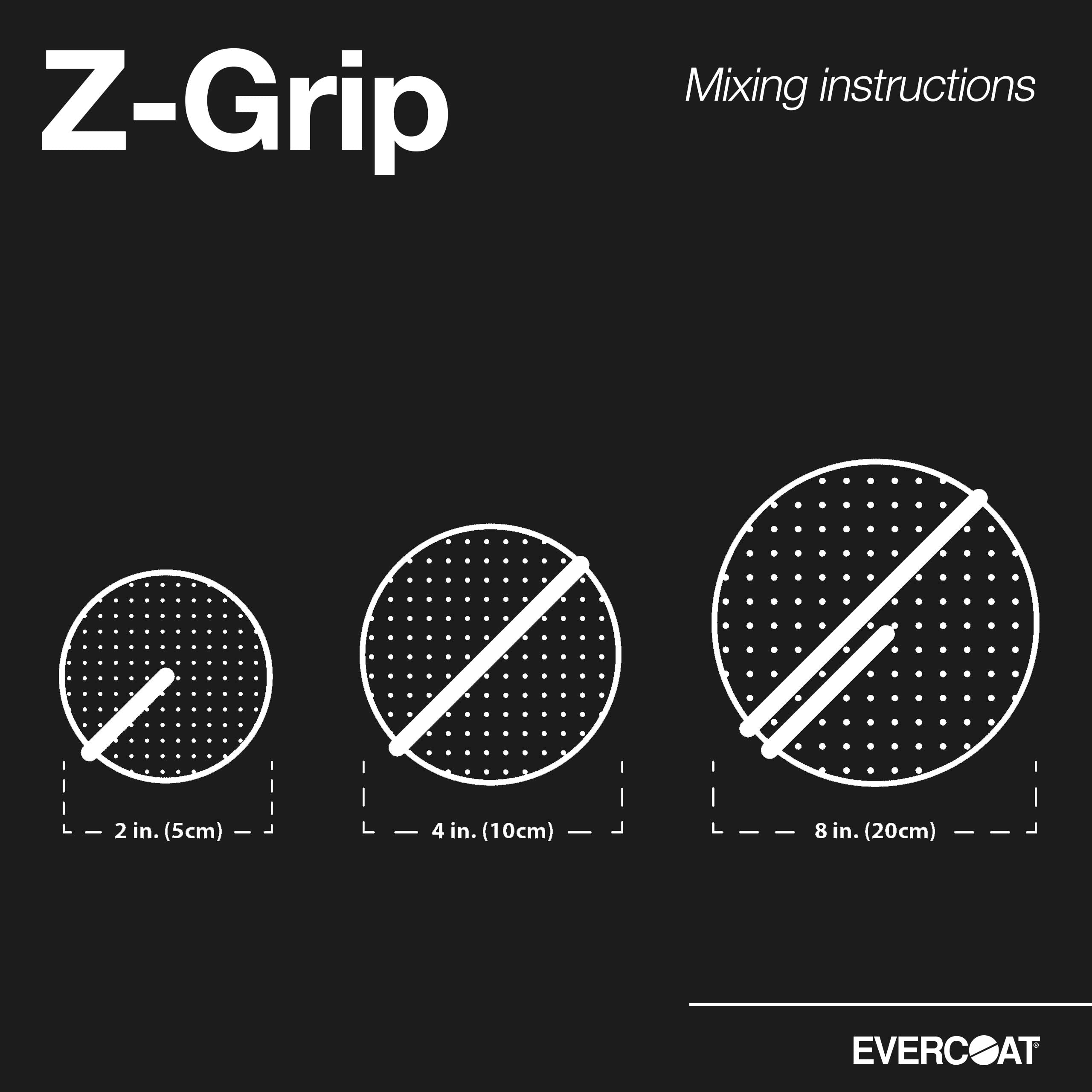 80-grit sanding becomes easier with Hattonite in Z-Grip.