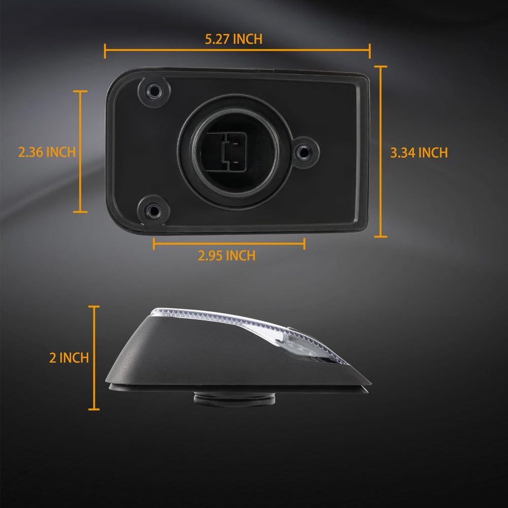 EVERESTHD LED side markers install easily with standard wiring.