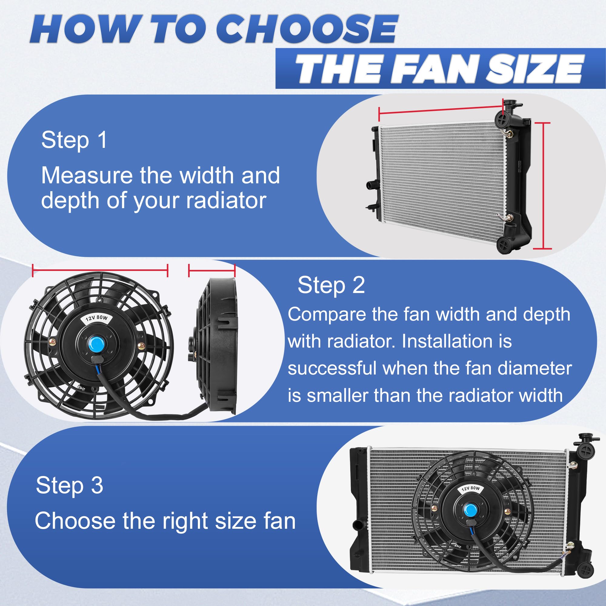EVERESTWAY maximum 800 CFM performance for efficient cooling