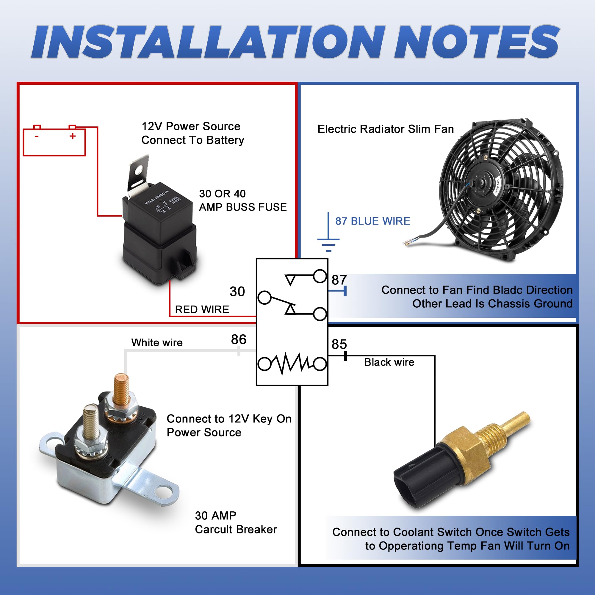 EVERESTWAY mount brackets and tie straps included for secure installation.