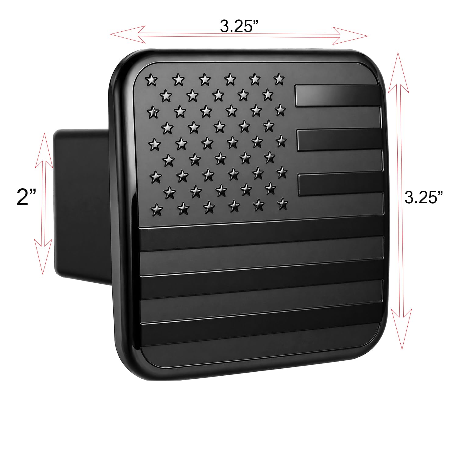 eVerHITCH heavy-duty rubber and aluminum construction delivers durable outdoor protection.