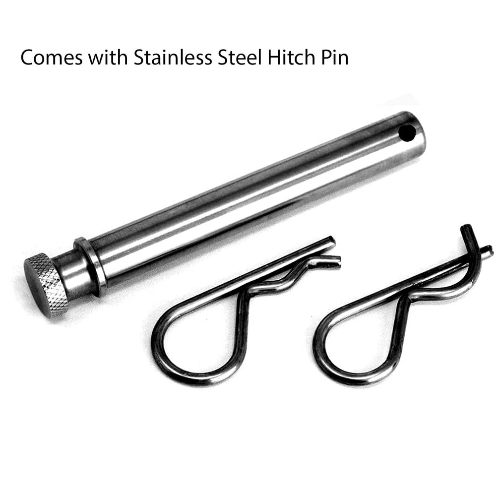 eVerHITCH fits 2.5 inch receivers and adds bold styling.