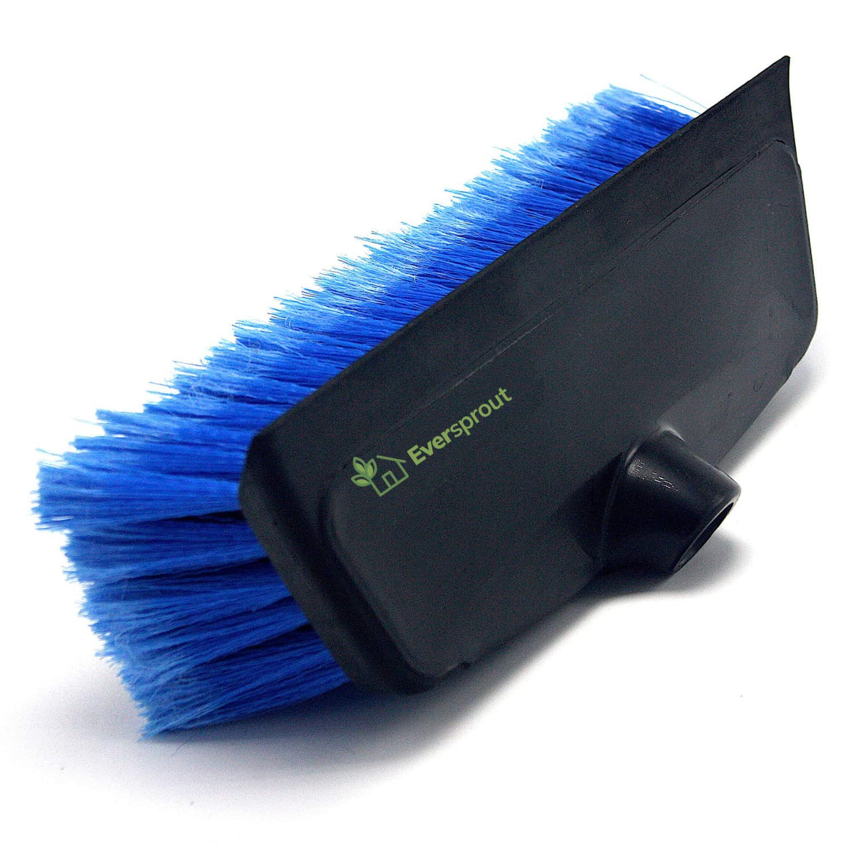 EverSPROUT 11-inch scrub brush with rubber bumper protects surfaces during cleaning.